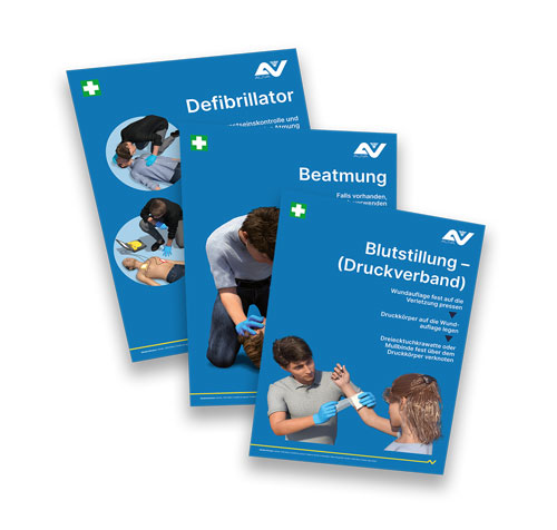 Darstellung der Titelblätter der Poster 