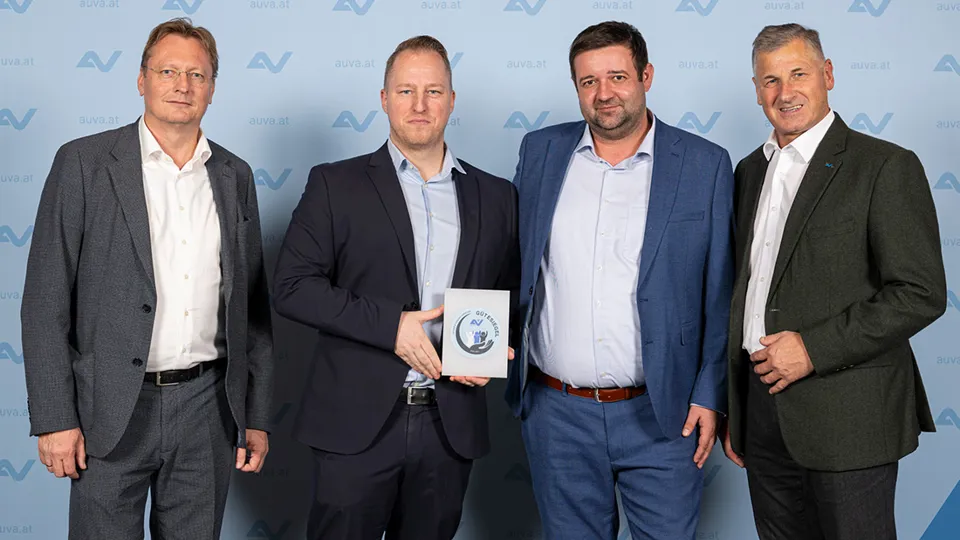 AUVA-Gütesiegel Verleihung 2024