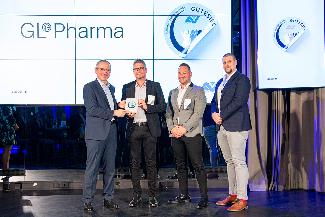 AUVA-Gütesiegel Verleihung 2024