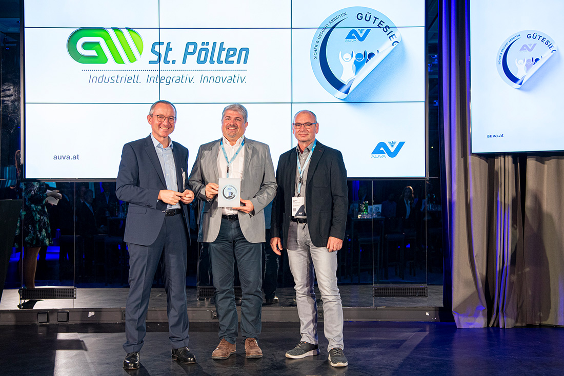 AUVA-Gütesiegel Verleihung 2024