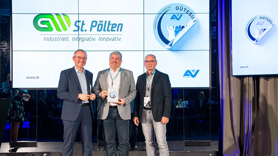 AUVA-Gütesiegel Verleihung 2024