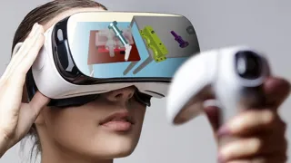 EMA-Simulation eines industriellen Arbeitsplatzes.