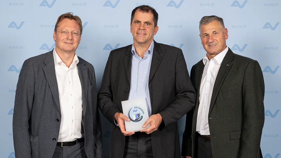 AUVA-Gütesiegel-Verleihung 2024