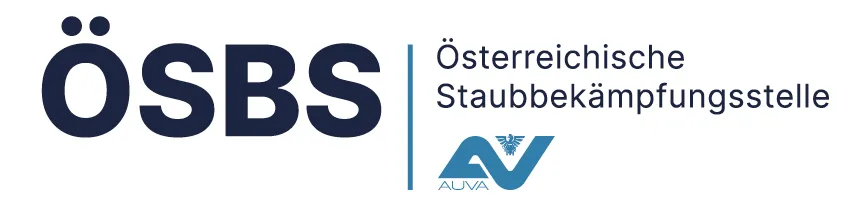 Logo der Österreichischen Staubbekämpfungsstelle (ÖSBS) Logo der Österreichischen Staubbekämpfungsstelle (ÖSBS)
