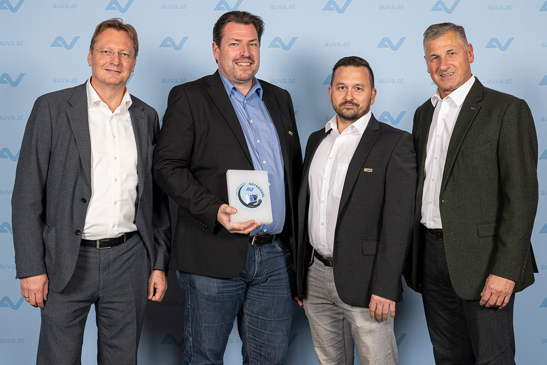 AUVA-Gütesiegel Verleihung 2024
