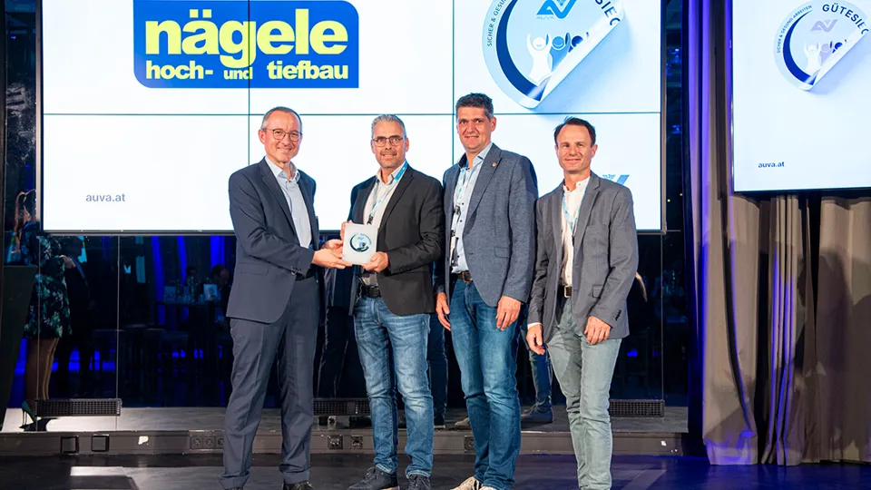 AUVA-Gütesiegel Verleihung 2024