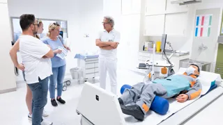RH Verletzungen Stütz- und Bewegungsapparat - 090923 VDR 008 Patient mit Verletzungen des Stütz- und Bewegungsapparates im AUVA-RZ Häring