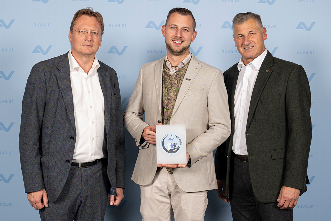AUVA-Gütesiegel-Verleihung 2024