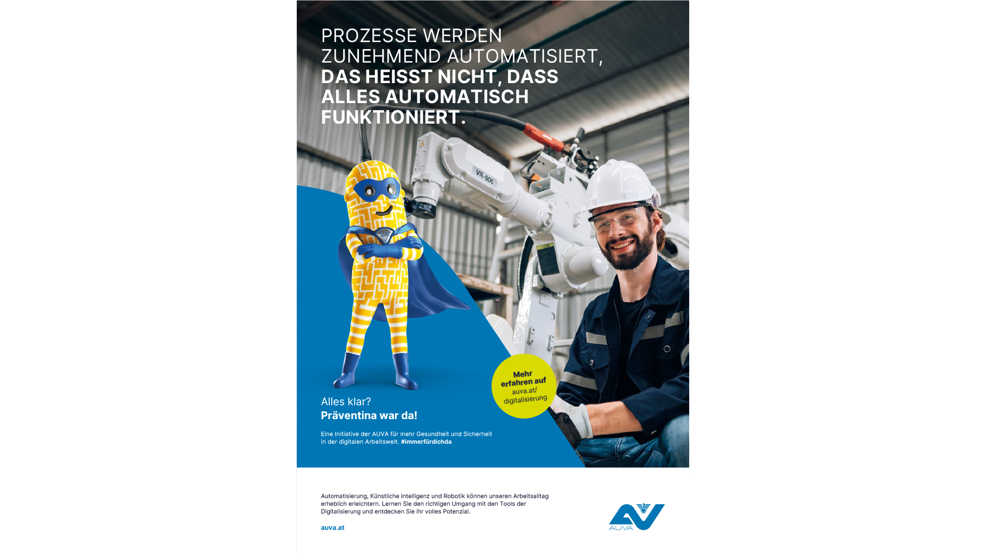 Bonussujet Robotik: Prozesse werden zunehmend automatisiert, das heißt nicht dass automatisch alles funktioniert.