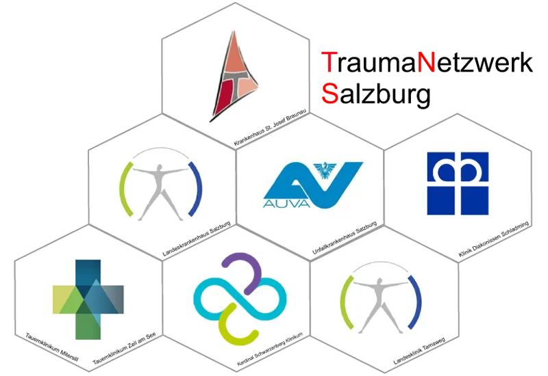 Logo des Traumanetzwerks Salzburg Logo des Traumanetzwerks Salzburg