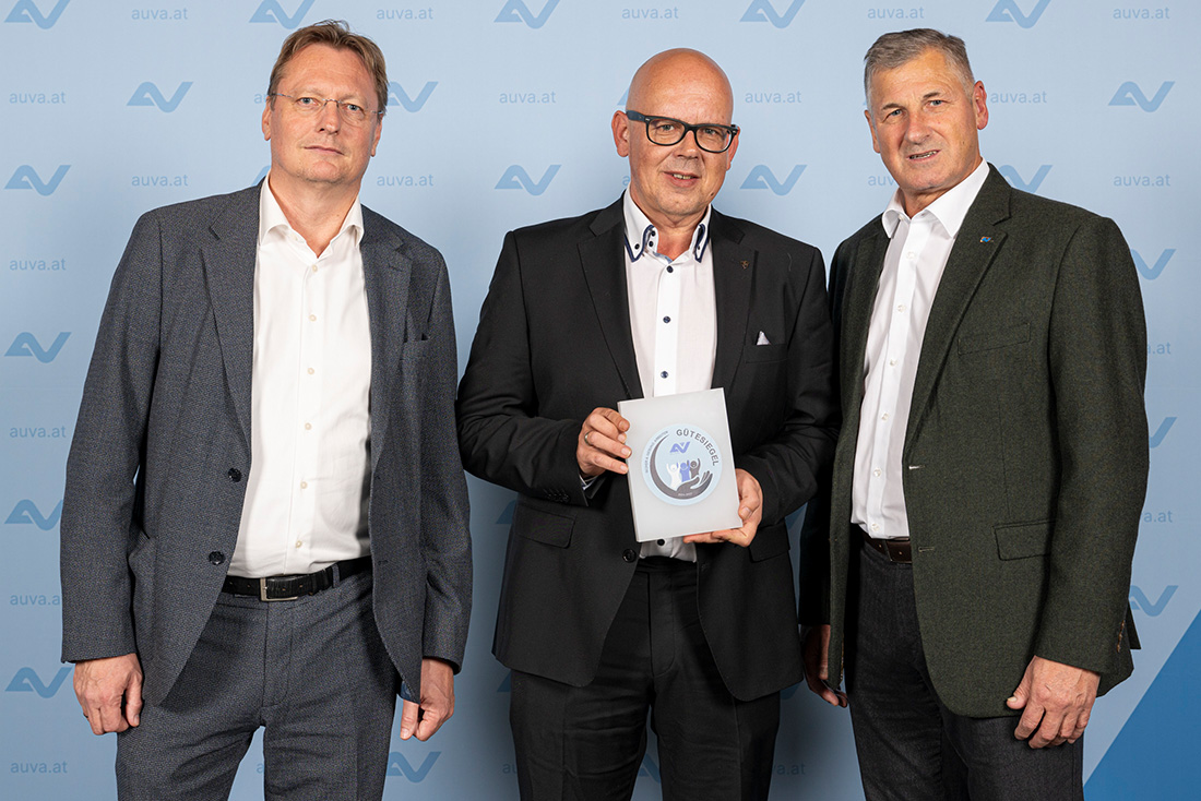 AUVA-Gütesiegel Verleihung 2024