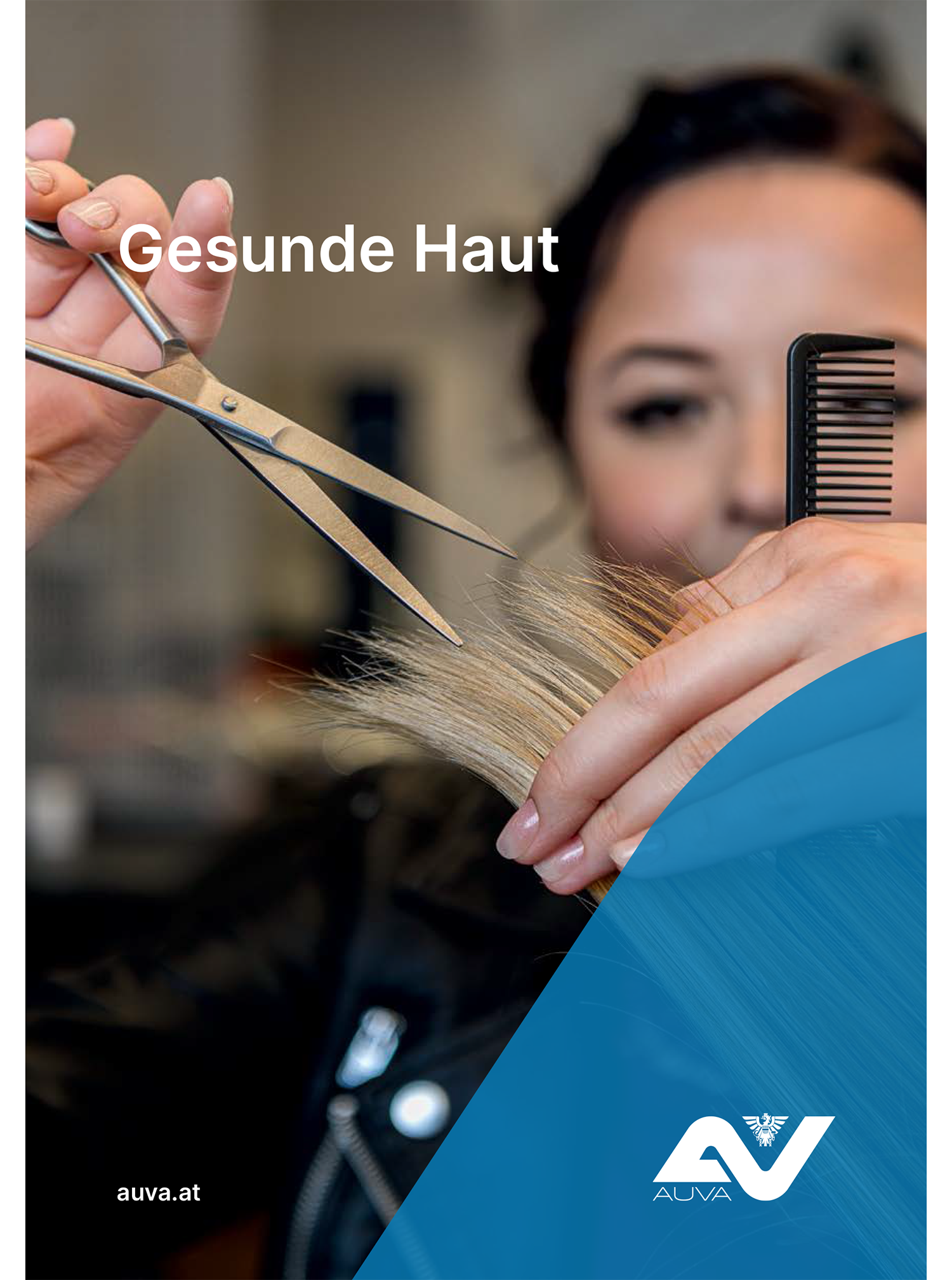 Titelbild des Folder "Gesunde Haut" für Friseure