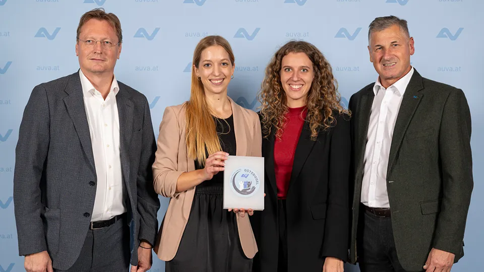 AUVA-Gütesiegel-Verleihung 2024
