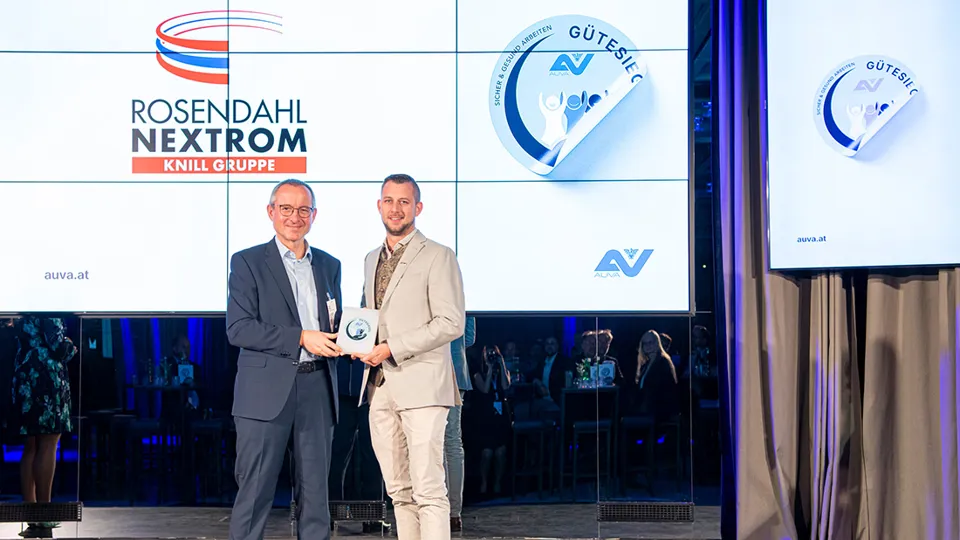AUVA-Gütesiegel-Verleihung 2024