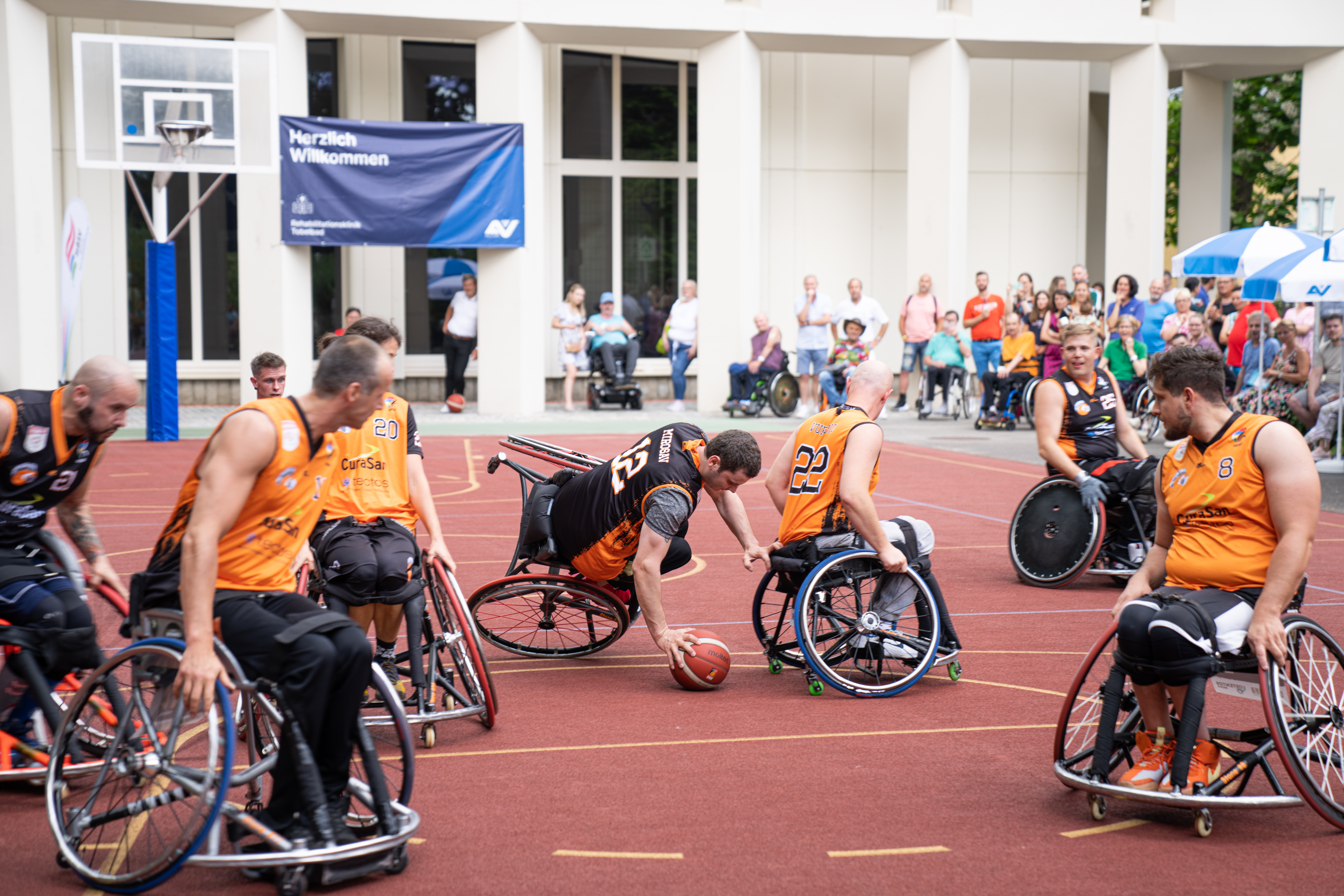 Spannendes Rollstuhlbasketball am RKT-Sportfest 2023 