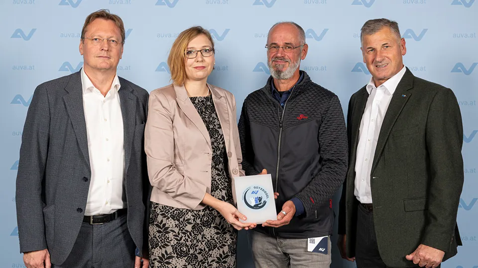 AUVA-Gütesiegel Verleihung 2024