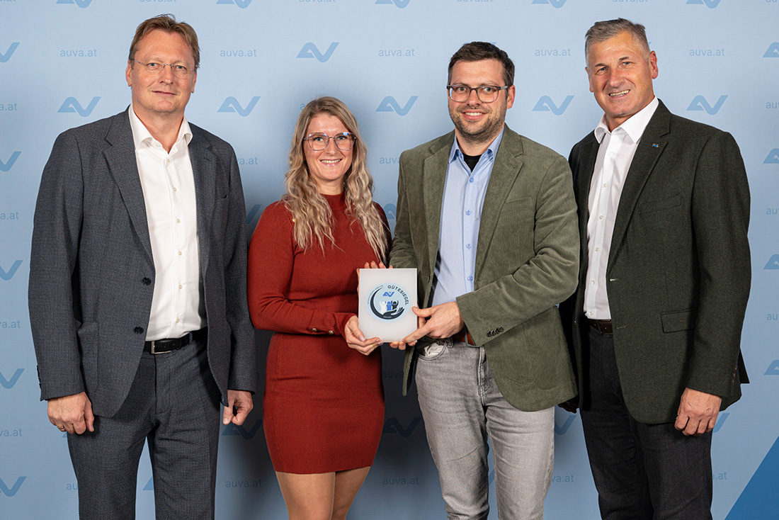 AUVA-Gütesiegel-Verleihung 2024