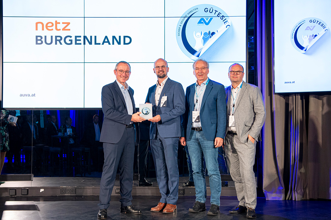 AUVA-Gütesiegel Verleihung 2024