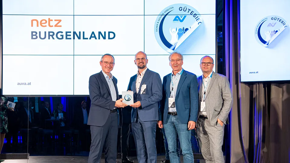 AUVA-Gütesiegel Verleihung 2024