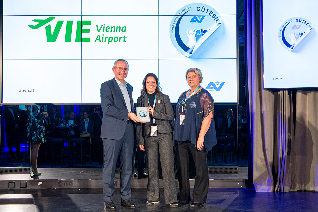 AUVA-Gütesiegel Verleihung 2024