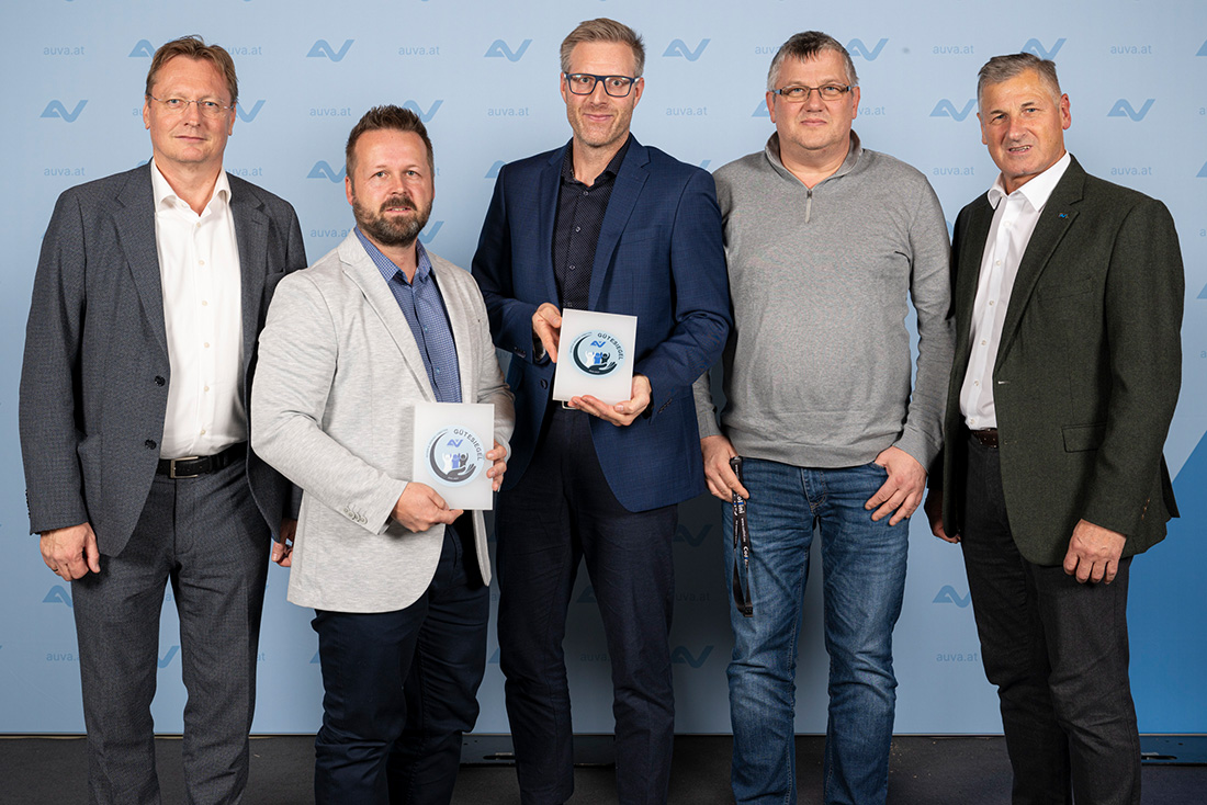 AUVA-Gütesiegel-Verleihung 2024