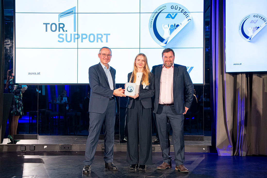 AUVA-Gütesiegel-Verleihung 2024