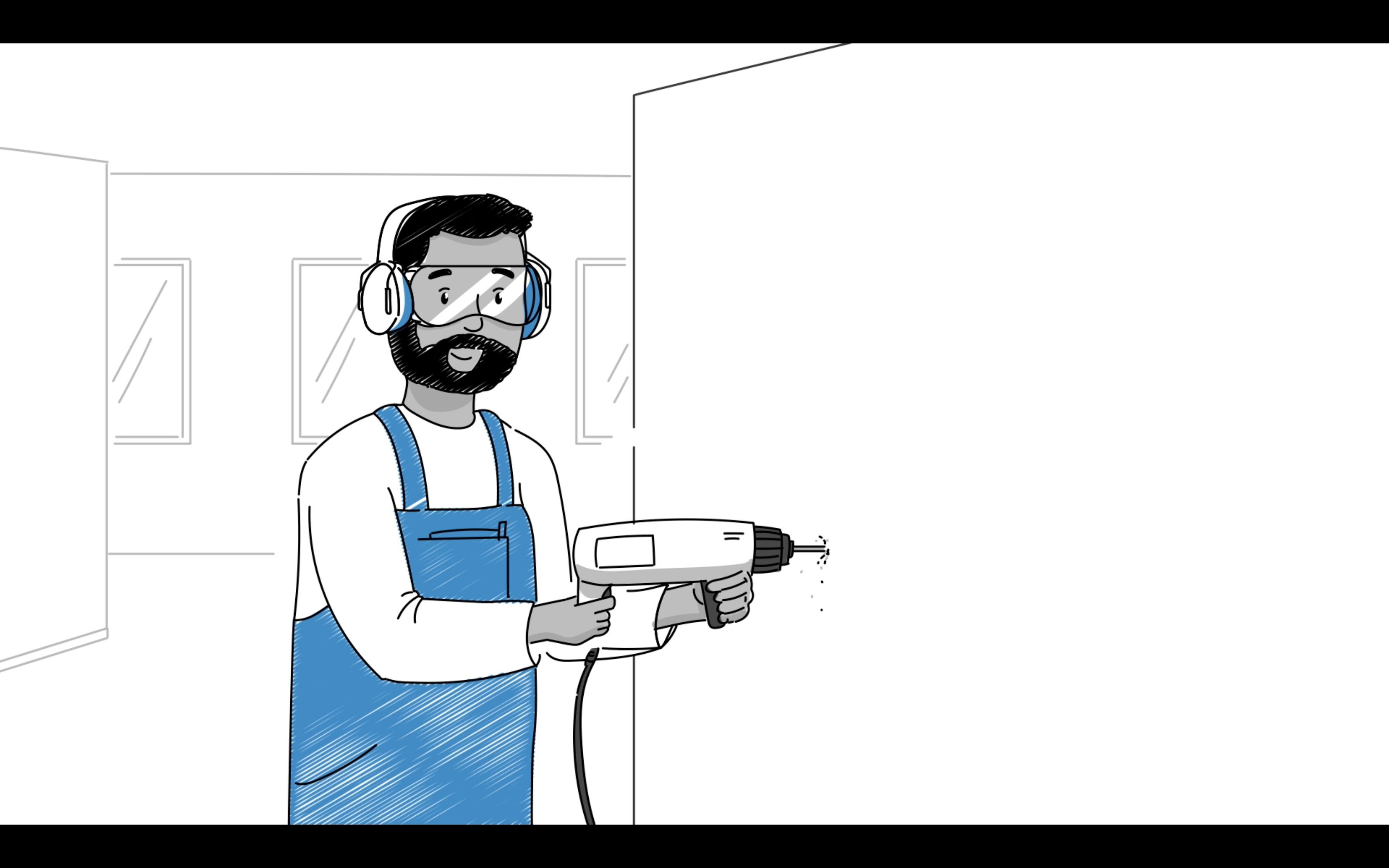 Screenshot aus dem Video Gehörschutz