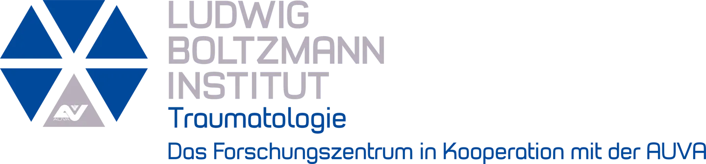 Logo des Ludwig Boltzmann-Instituts für Traumatologie, Forschungszentrum in Kooperation mit der AUVA Logo des Ludwig Boltzmann-Instituts für Traumatologie, Forschungszentrum in Kooperation mit der AUVA