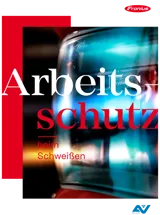 Titelbild der Broschüre "Arbeitsschutz beim Schweißen" Titelbild der Broschüre "Arbeitsschutz beim Schweißen"