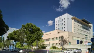 TZW Standort Brigittenau (Lorenz Böhler) Web 006 Außenaufnahme des AUVA-Traumazentrums Wien, Standort Brigittenau (Lorenz Böhler)