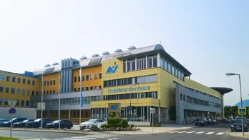 UKH Klagenfurt WEB 003 Außenaufnahme des AUVA-Unfallkrankenhauses Klagenfurt