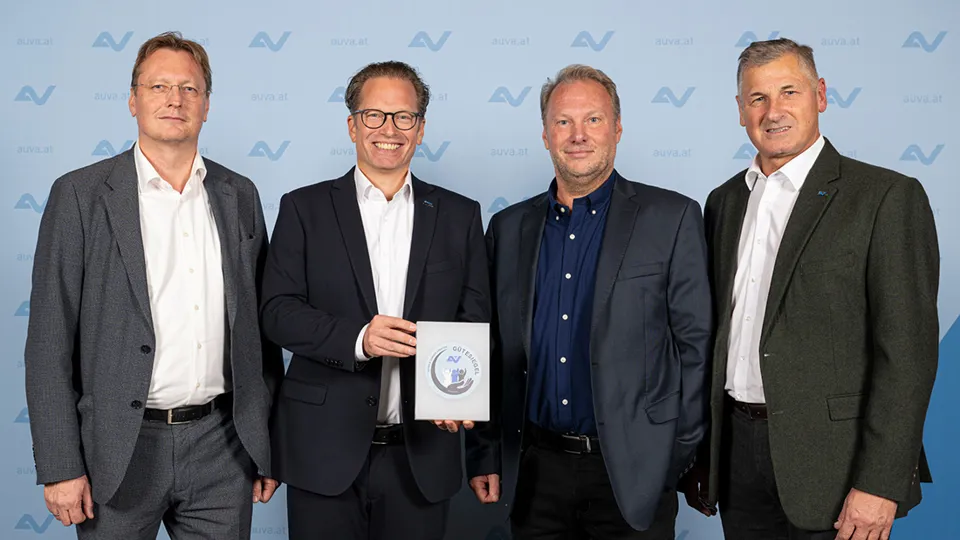 AUVA-Gütesiegel-Verleihung 2024