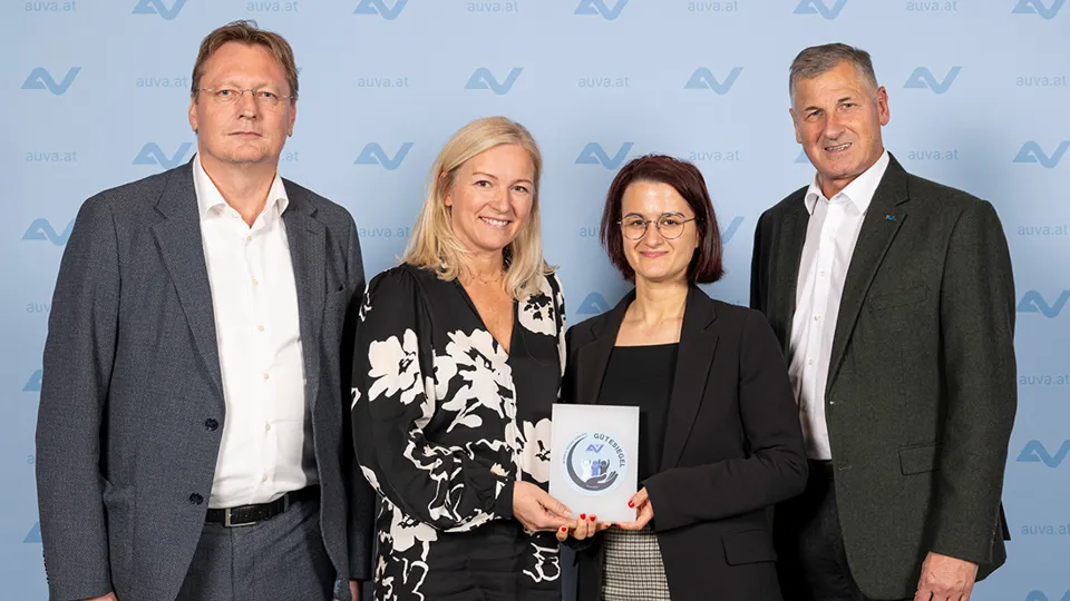 AUVA-Gütesiegel-Verleihung 2024