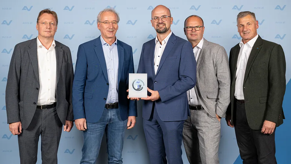 AUVA-Gütesiegel Verleihung 2024