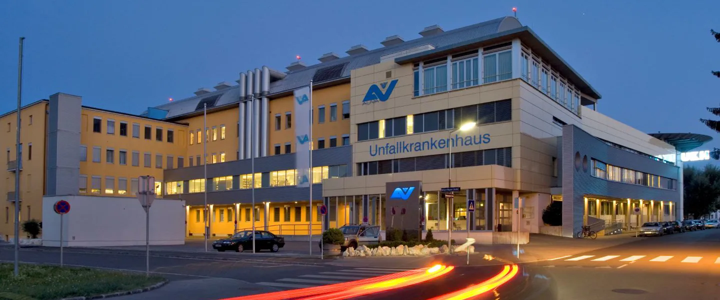 Außenaufnahme des UKH Klagenfurt
