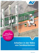 Titelbild des Merkblattes "M.plus 475 Arbeiten in der Nähe von Sendeantennen" Titelbild des Merkblattes "M.plus 475 Arbeiten in der Nähe von Sendeantennen"