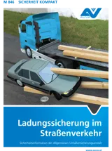Titelbild des Merkblattes "M 846 Ladungssicherung im Straßenverkehr" Titelbild des Merkblattes "M 846 Ladungssicherung im Straßenverkehr"