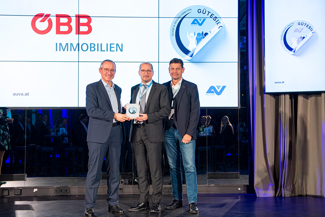 AUVA-Gütesiegel-Verleihung 2024