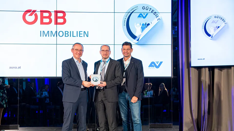 AUVA-Gütesiegel-Verleihung 2024