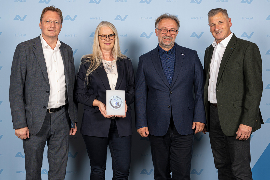 AUVA-Gütesiegel-Verleihung 2024