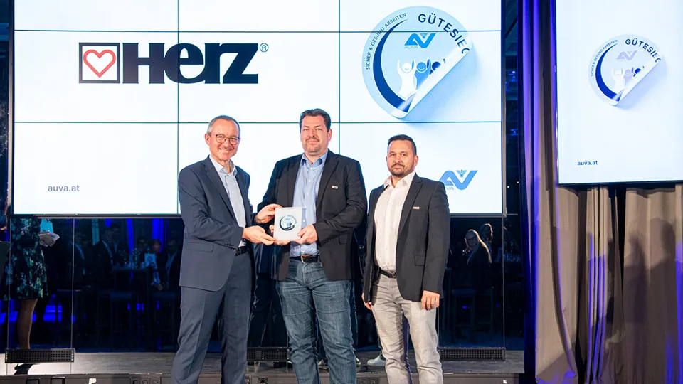 AUVA-Gütesiegel Verleihung 2024