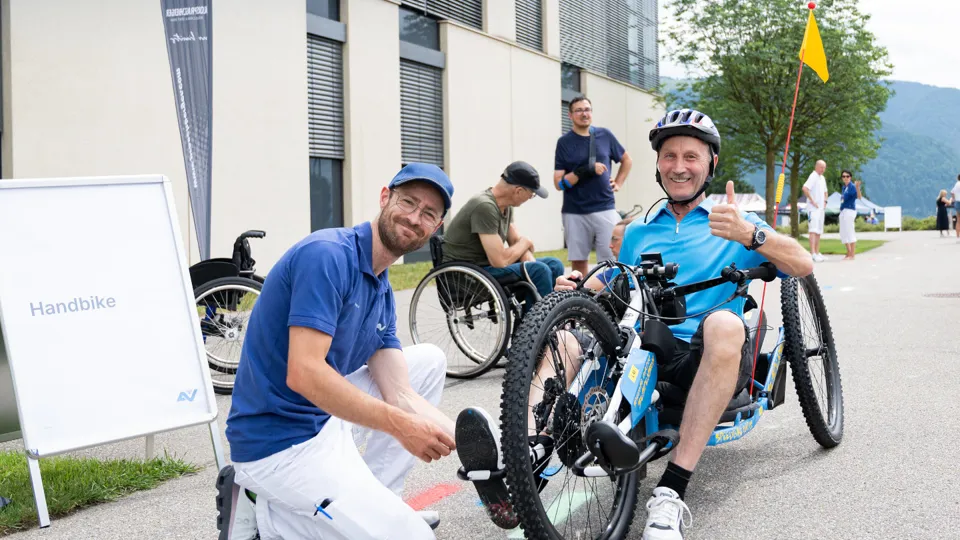Handbikefahren