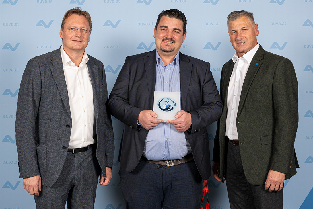 AUVA-Gütesiegel Verleihung 2024