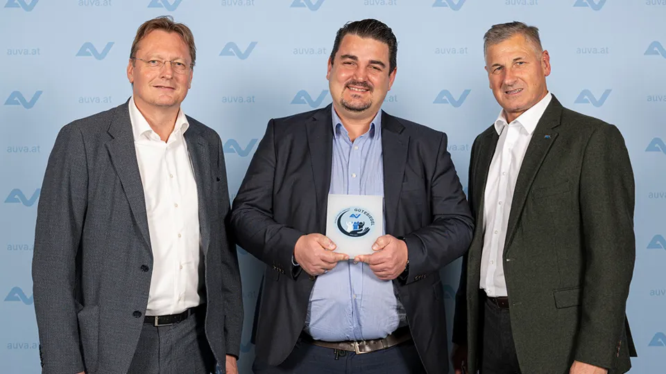 AUVA-Gütesiegel Verleihung 2024