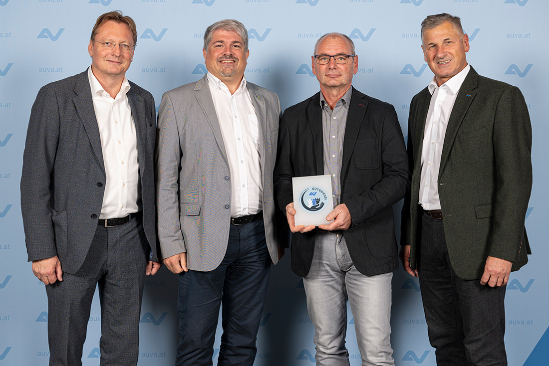 AUVA-Gütesiegel Verleihung 2024