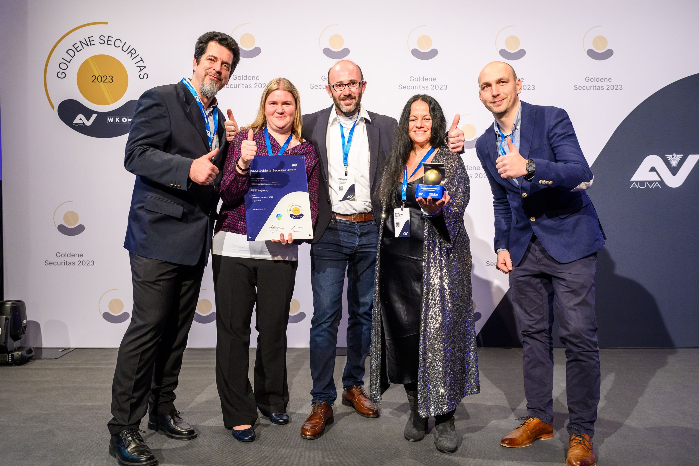 Goldene Securitas Sieger in der Kategorie „Vielfalt bringt Erfolg“: Bikepirat GmbH