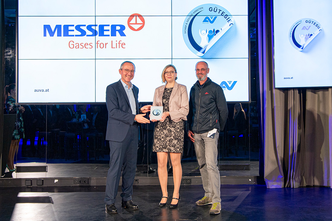 AUVA-Gütesiegel Verleihung 2024
