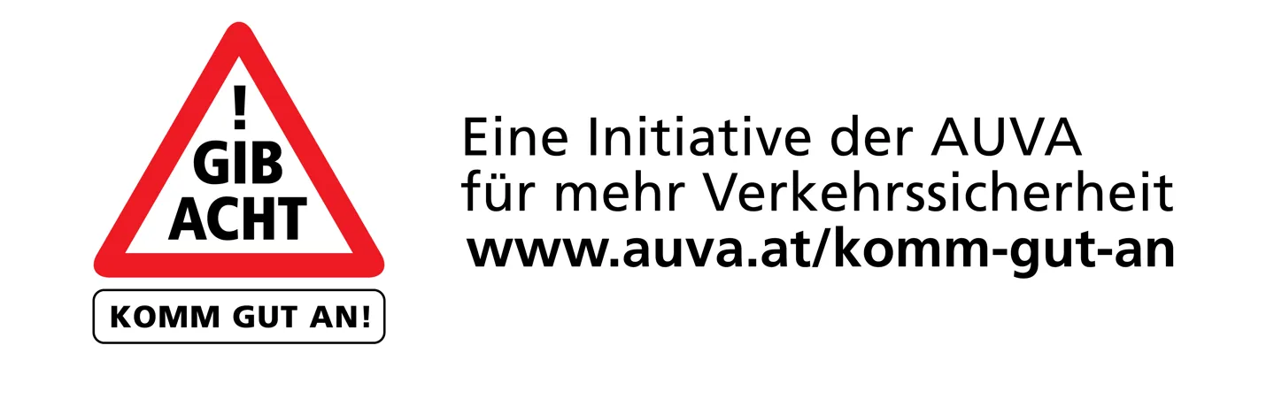 Logo der Initiative "Gib acht - Komm gut an" Logo der Initiative "Gib acht - Komm gut an"