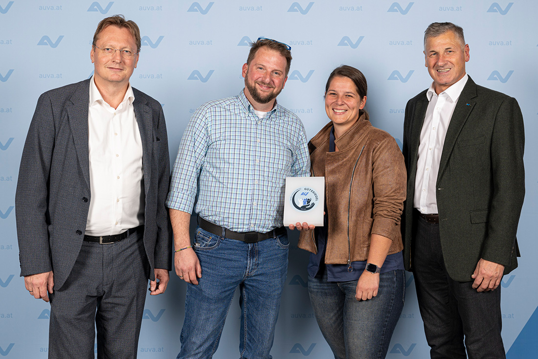 AUVA-Gütesiegel-Verleihung 2024
