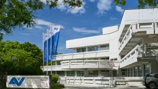 RZ Meidling WEB 001 Außenaufnahme des AUVA-Rehabilitationszentrums Meidling